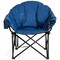 Camping Moon Chair Folding Padded Seat with Carry Bag Outdoor Portable
